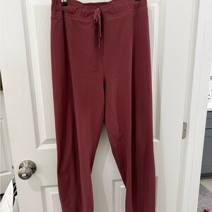 Eddie Bauer Burgundy Relaxed Pants in 2x